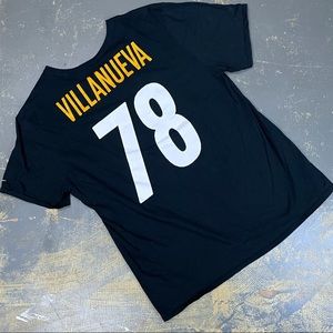 Nike Alejandro Villanueva Pittsburgh Steelers Jersey Shirt 561416-00A XXL NFL